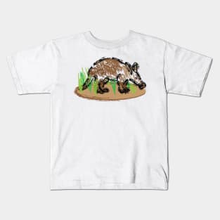 Aardvark Artwork Kids T-Shirt